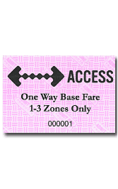 Access 3 Zone Ticket 